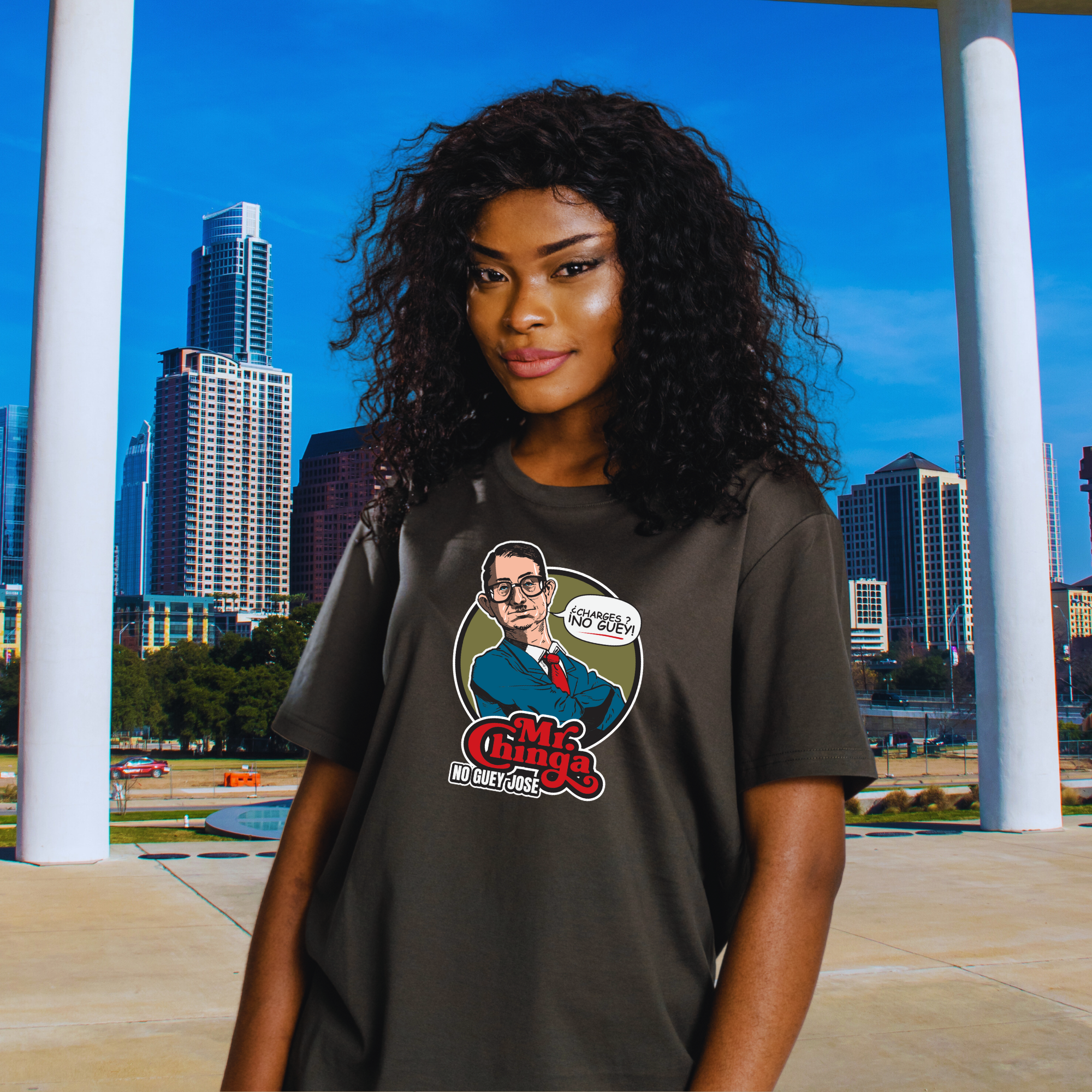 Mr. Chinga “No Guey Jose” Graphic T-Shirt