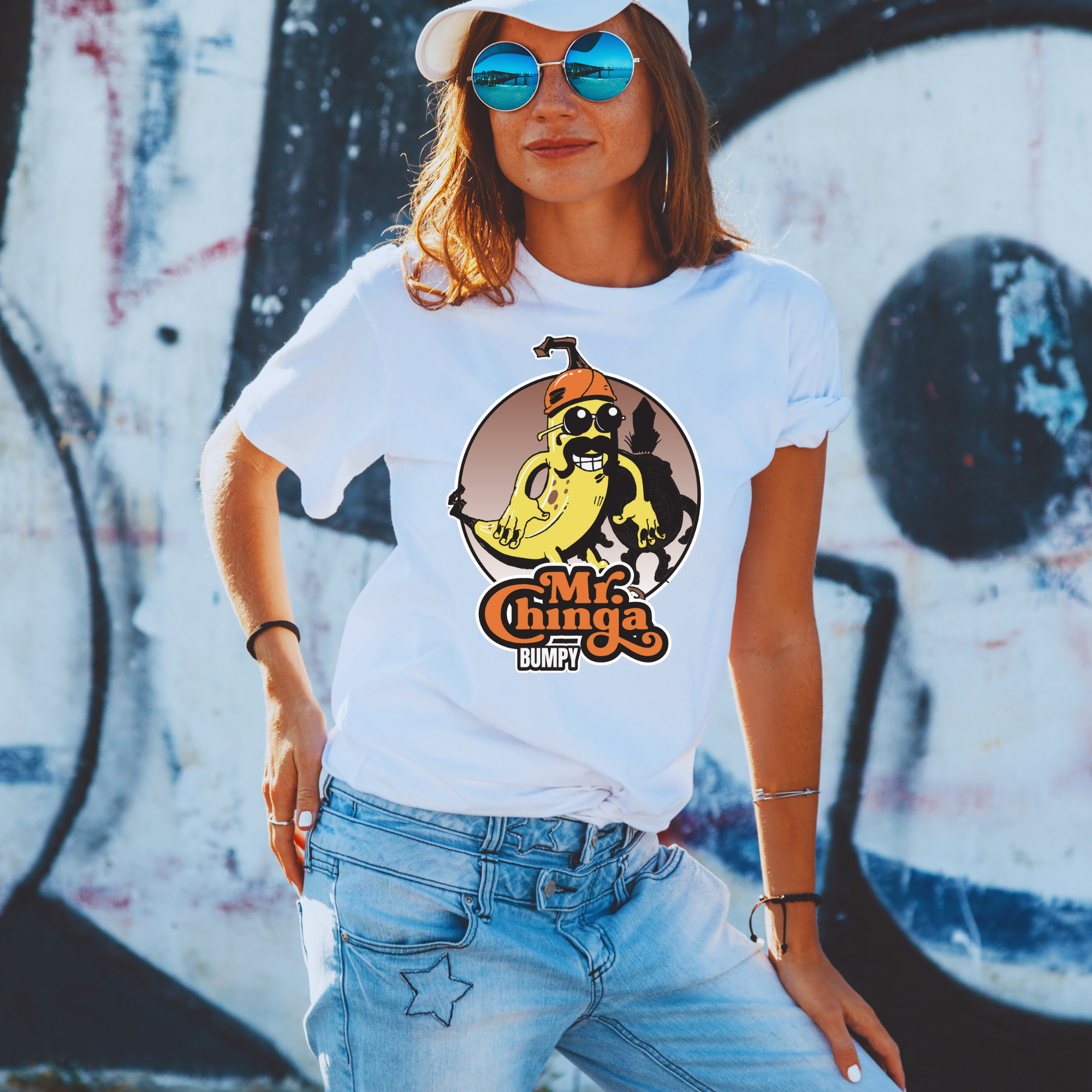 Mr. Chinga “Bumpy” Graphic T-Shirt