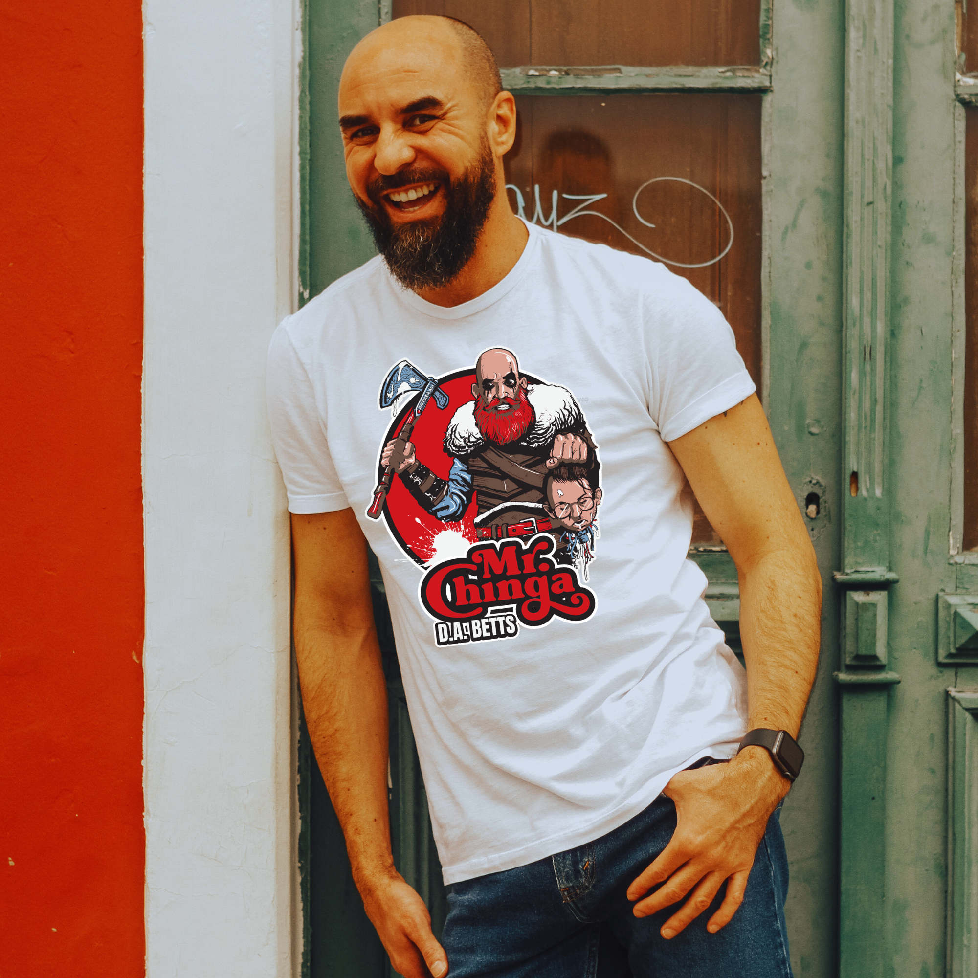Mr. Chinga “D.A. BETTS” Graphic T-Shirt